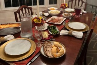 Thanksgiving turkey dinner