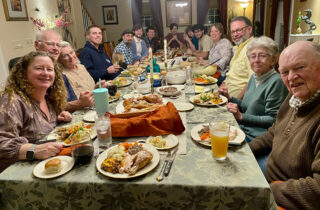 Thanksgiving meal preparation